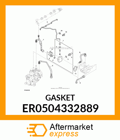 FLAT GASKET ENGINE ER0504332889