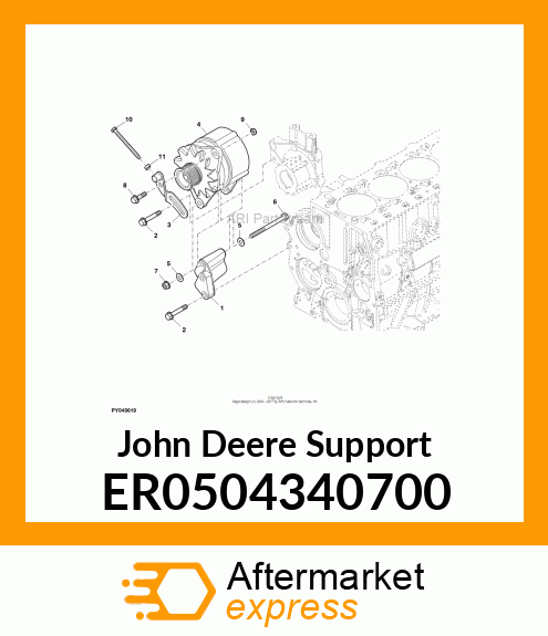 GENERATOR SUPPORT ER0504340700