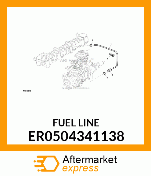 FUEL LINE ER0504341138