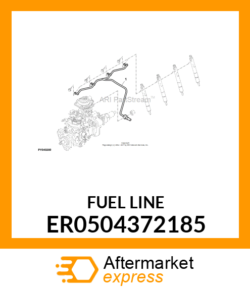 FUEL LINE ER0504372185