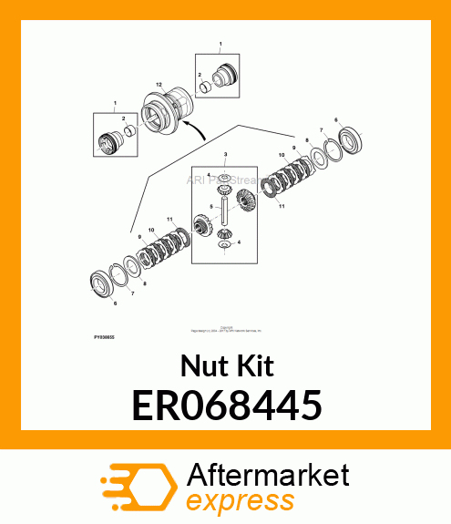 Nut Kit ER068445