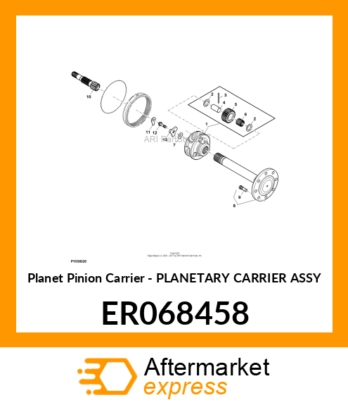 Planet Pinion Carrier ER068458