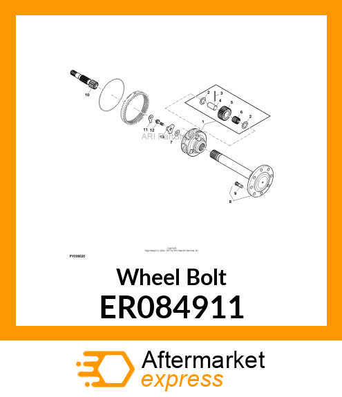 Wheel Bolt ER084911