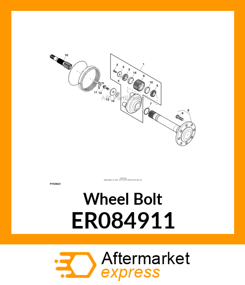 Wheel Bolt ER084911