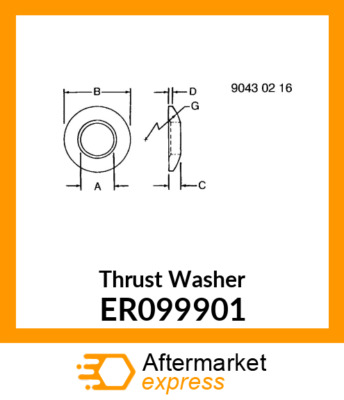 Thrust Washer ER099901