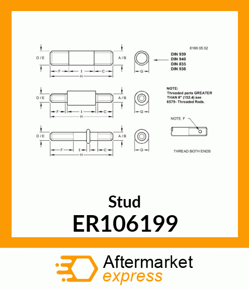 Stud ER106199