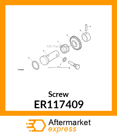 Screw ER117409