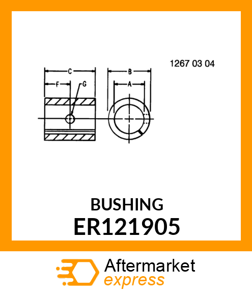 BUSHING ER121905