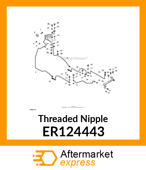 Threaded Nipple ER124443