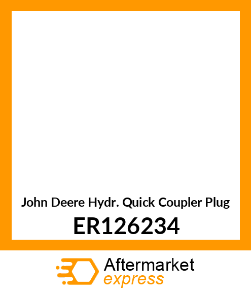 Hydr.Quick Coupler Plug ER126234