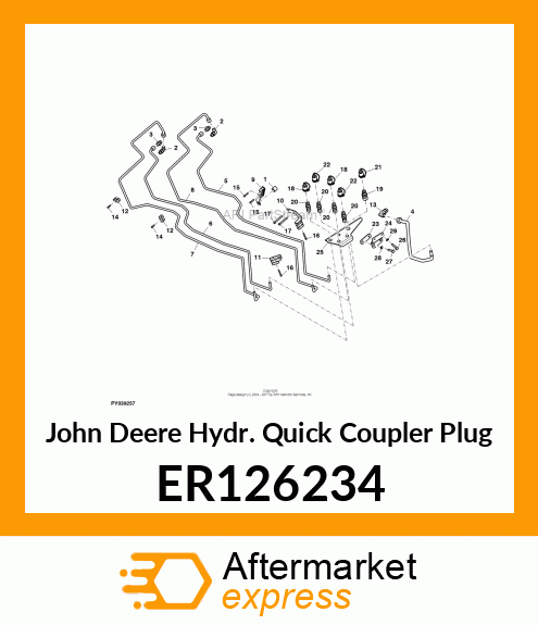 Hydr.Quick Coupler Plug ER126234