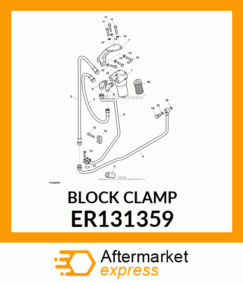 BLOCK CLAMP ER131359