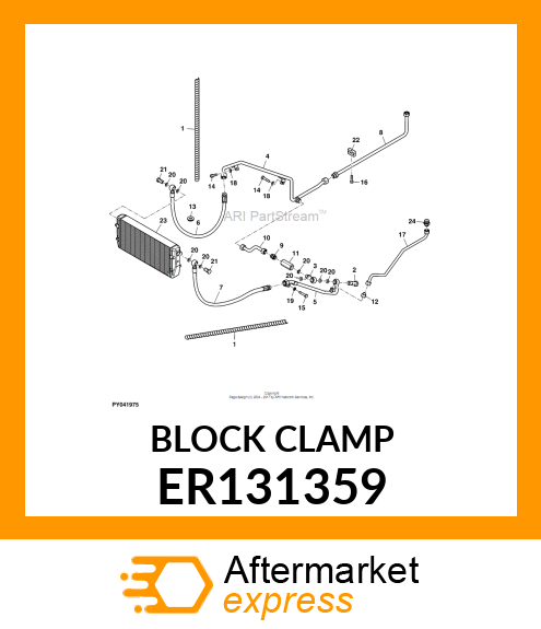 BLOCK CLAMP ER131359