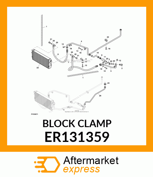 BLOCK CLAMP ER131359