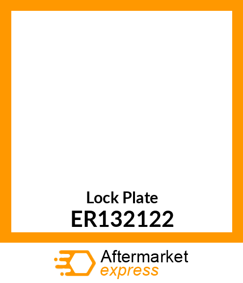 Lock Plate ER132122