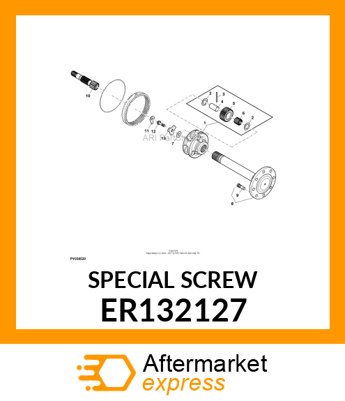 SPECIAL SCREW ER132127