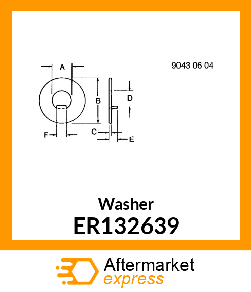 Washer ER132639