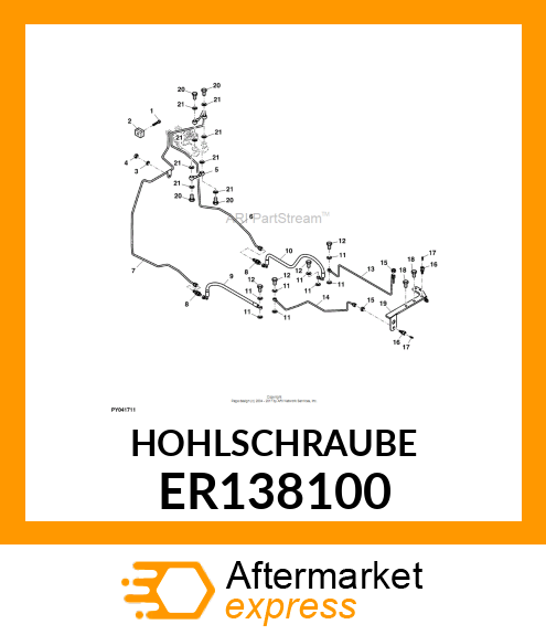 HOHLSCHRAUBE ER138100