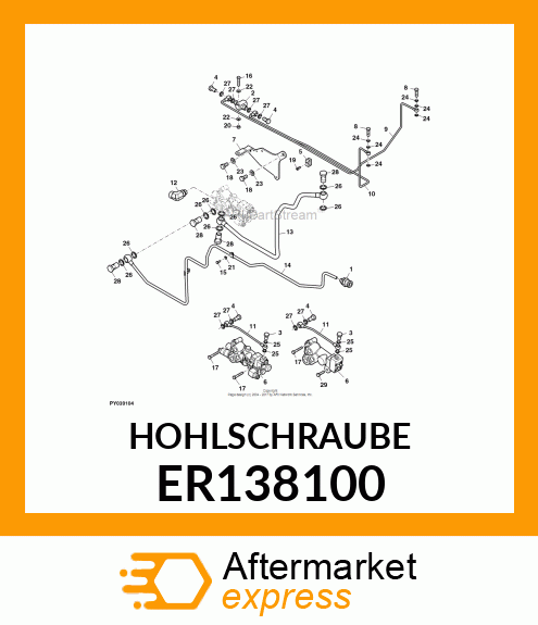 HOHLSCHRAUBE ER138100