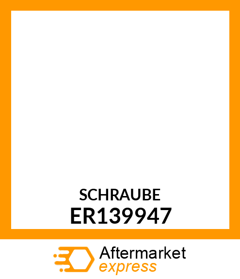 SCHRAUBE ER139947