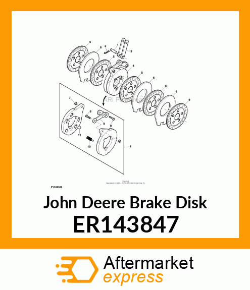 BRAKE DISC ER143847