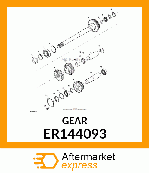 Gear ER144093