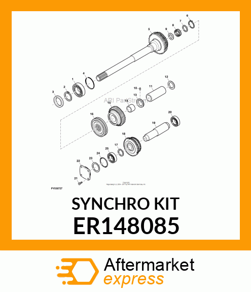 SYNCHRO KIT ER148085