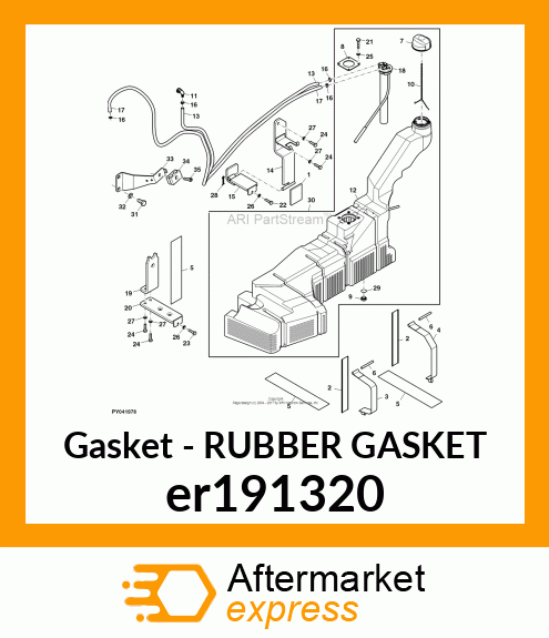 RUBBER GASKET er191320