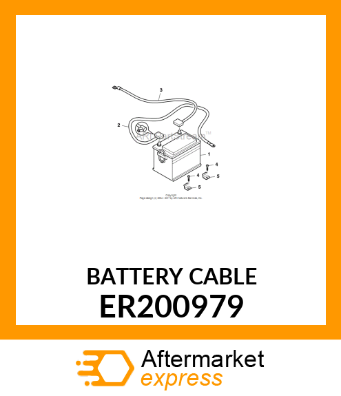 BATTERY CABLE ER200979