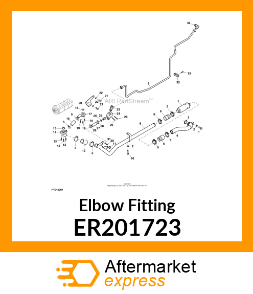 Elbow Fitting ER201723