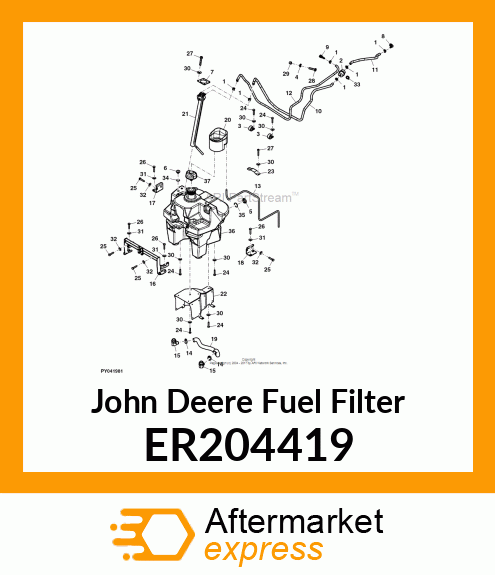 FUEL FILTER ER204419