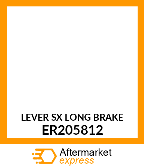 LEVER SX LONG BRAKE ER205812