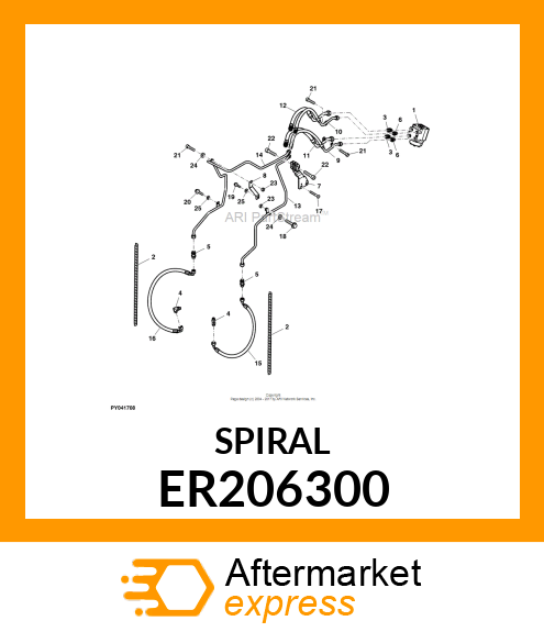 SPIRAL ER206300