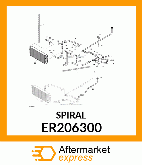 SPIRAL ER206300