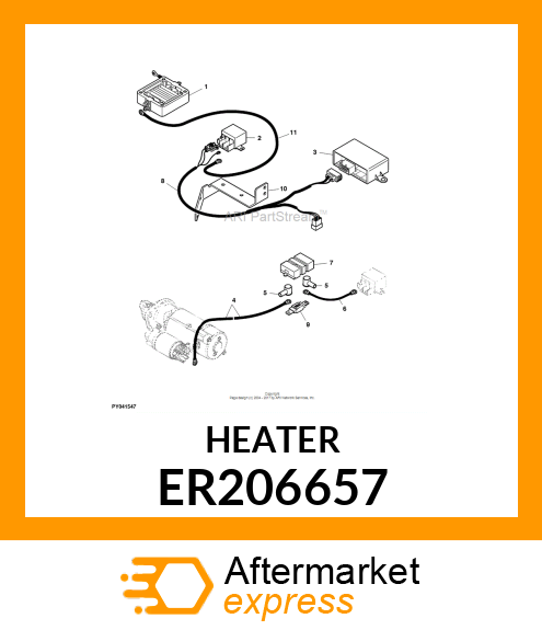 HEATER ER206657