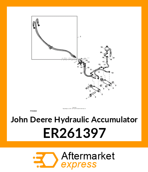 HYDRAULIC ACCUMULATOR ER261397