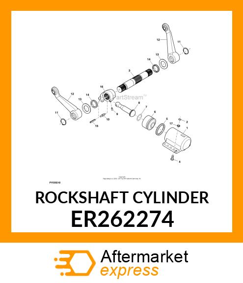 ROCKSHAFT CYLINDER ER262274