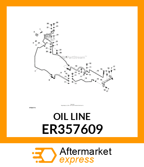 OIL LINE ER357609