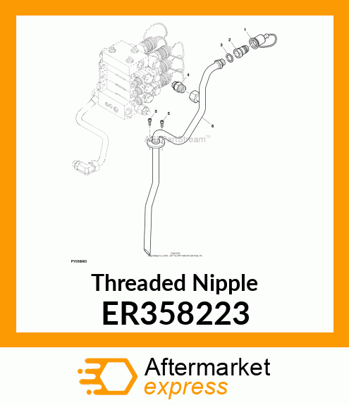 Threaded Nipple ER358223