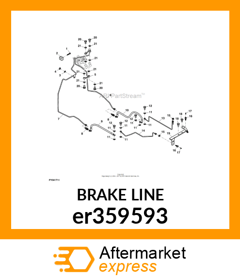 BRAKE LINE er359593