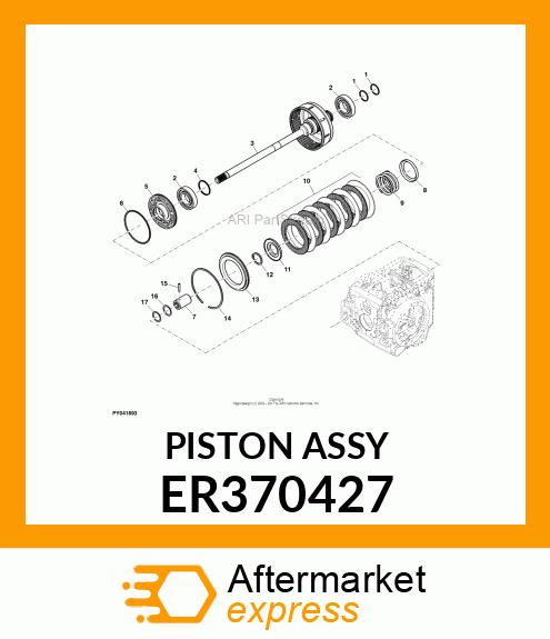 PISTON ASSY ER370427