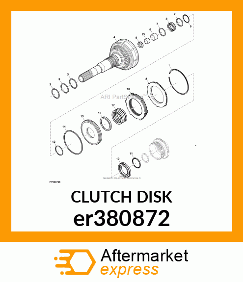 CLUTCH DISK er380872