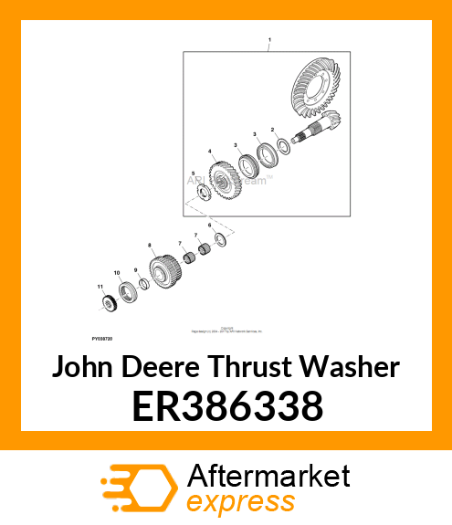 THRUST WASHER ER386338