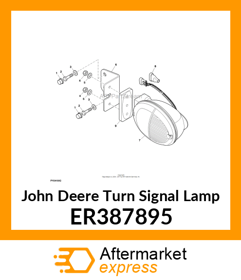 TURN SIGNAL LAMP ER387895