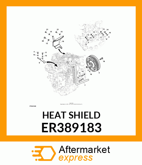 HEAT SHIELD ER389183