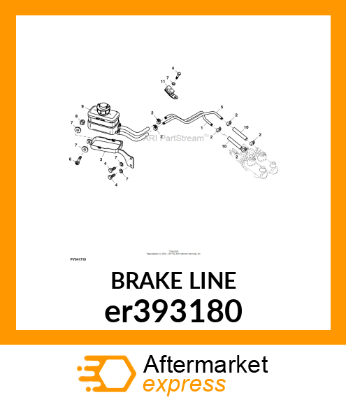 BRAKE LINE er393180