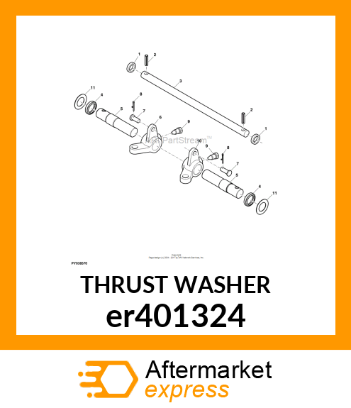 THRUST WASHER er401324