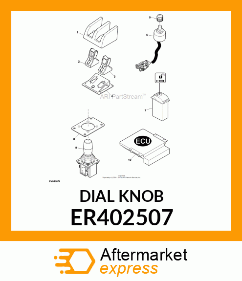 DIAL KNOB ER402507