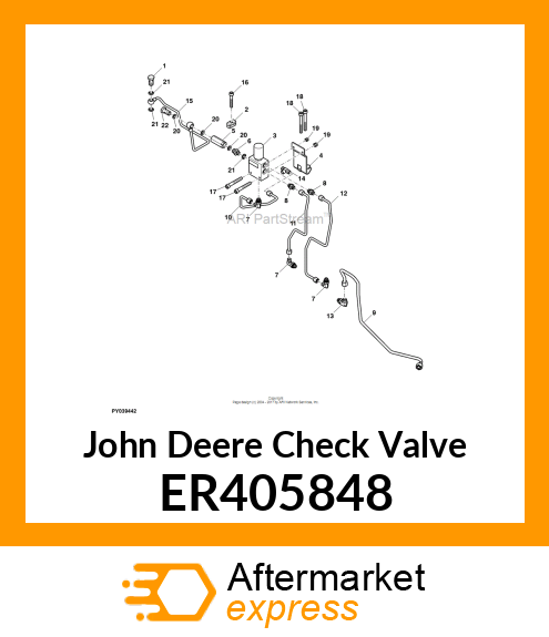 CHECK VALVE ER405848