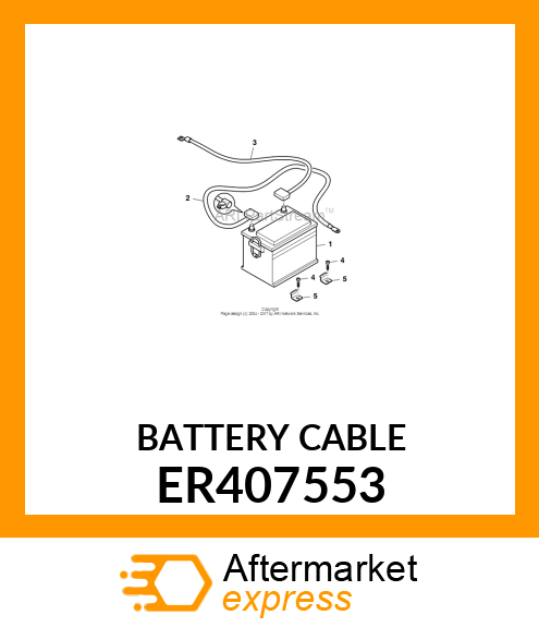 BATTERY CABLE ER407553